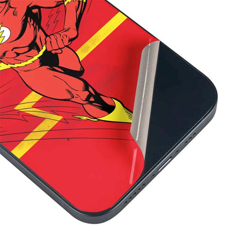 DC Comics The Flash Classic Art Running Pose iPhone 14 Plus Skin