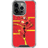 DC Comics The Flash Classic Art Running Pose iPhone 14 Pro Clear Case