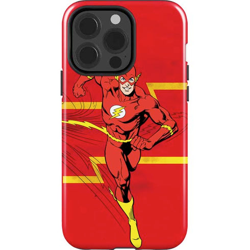 DC Comics Jagged Flash iPhone 15 Pro Impact Case