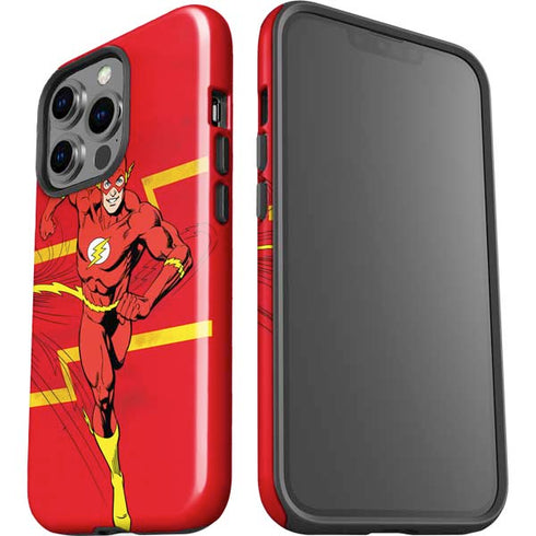 DC Comics Jagged Flash iPhone 15 Pro Impact Case