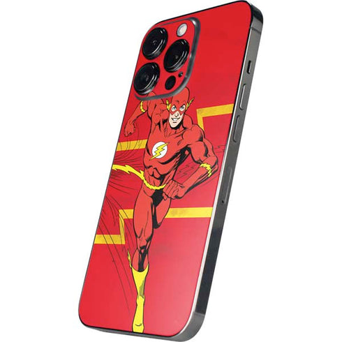 DC Comics The Flash Classic Art Running Pose iPhone 14 Pro Max Skin
