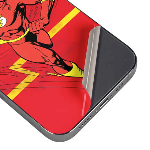 DC Comics The Flash Classic Art Running Pose iPhone 14 Pro Max Skin