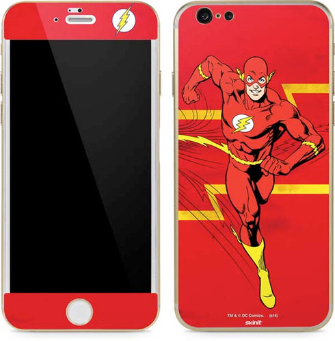 DC Comics The Flash Classic Art Running Pose iPhone 6/6s Skin