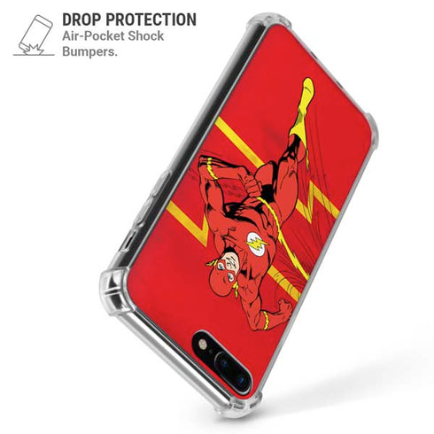 DC Comics Jagged Flash iPhone 7/8 Plus Clear Case