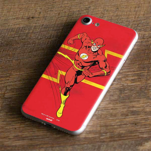 DC Comics The Flash Classic Art Running Pose iPhone 7 Skin