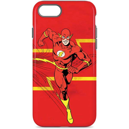 DC Comics The Flash Classic Art Running Pose iPhone 8 Pro Case