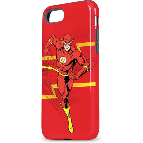 DC Comics The Flash Classic Art Running Pose iPhone 8 Pro Case