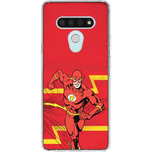 DC Comics Jagged Flash LG Stylo 6 Clear Case