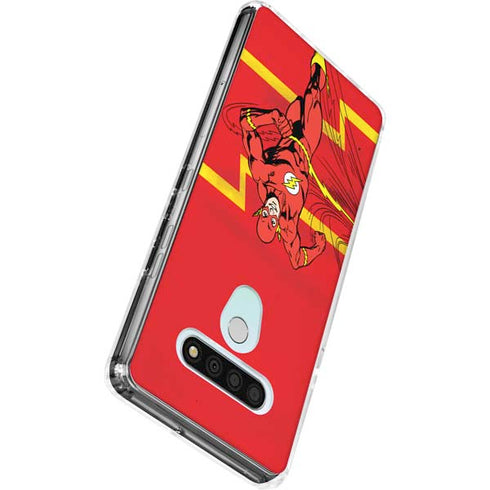 DC Comics Jagged Flash LG Stylo 6 Clear Case