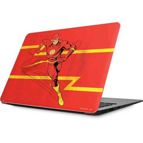 DC Comics The Flash Classic Art Running Pose Apple MacBook Skin