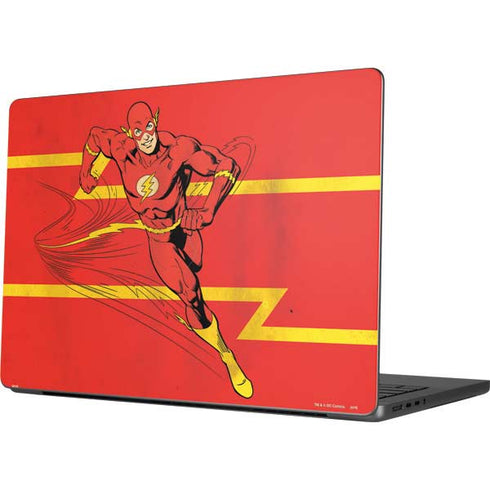 DC Comics Jagged Flash MacBook Pro 14in (2021-24) Skin