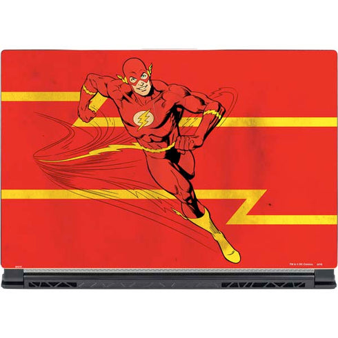 DC Comics The Flash Classic Art Running Pose MSI GS65 Stealth Laptop Skin