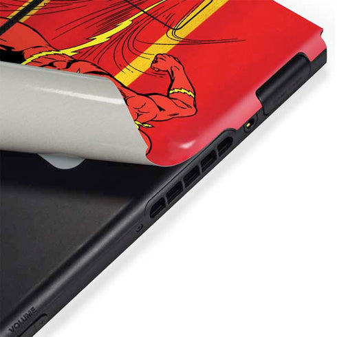 DC Comics The Flash Classic Art Running Pose Nintendo Switch Bundle Skin