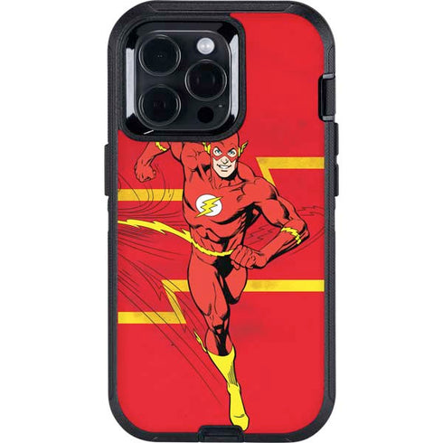 DC Comics Jagged Flash Otterbox Defender iPhone Skin
