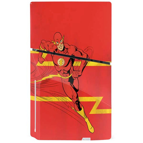 DC Comics Jagged Flash PS5 Slim Disk Console Skin