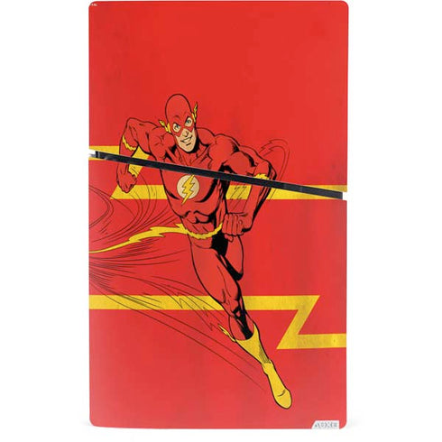 DC Comics Jagged Flash PS5 Slim Digital Edition Console Skin