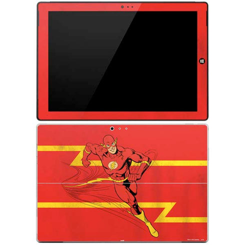 DC Comics The Flash Classic Art Running Pose Surface Pro 3 Skin