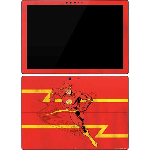 DC Comics The Flash Classic Art Running Pose Surface Pro 7 Skin