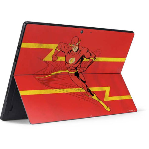 DC Comics The Flash Classic Art Running Pose Surface Pro 7 Skin