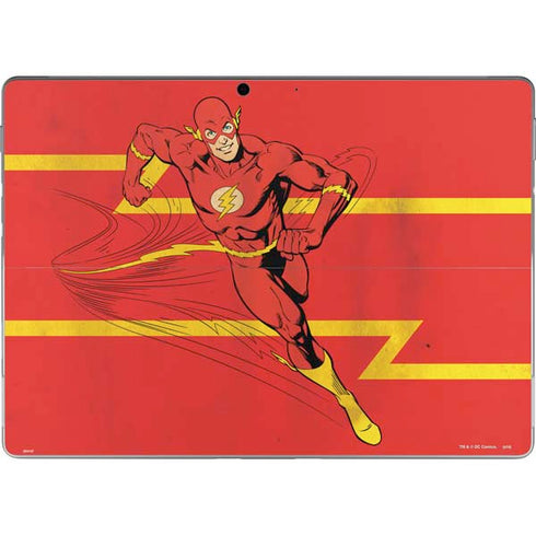 DC Comics The Flash Classic Art Running Pose Surface Pro 9 Skin