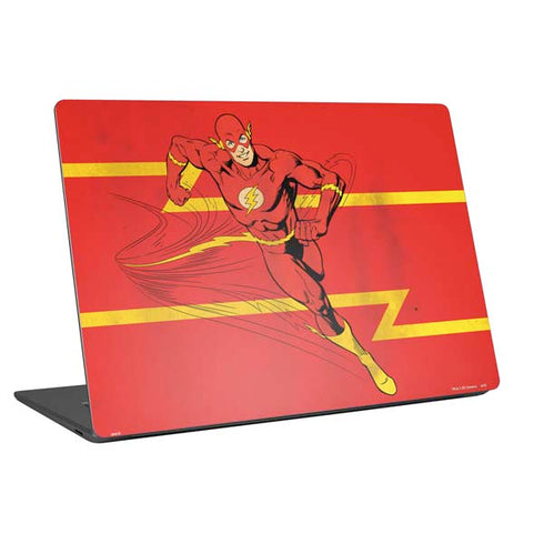 DC Comics The Flash Classic Art Running Pose Universal Laptop 12in (9.8 x 6.8in) Skin