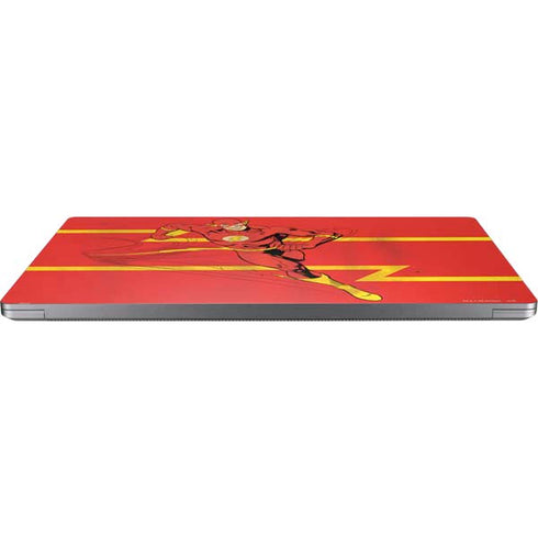DC Comics The Flash Classic Art Running Pose Universal Laptop 13in (10.6 x 7.6in) Skin