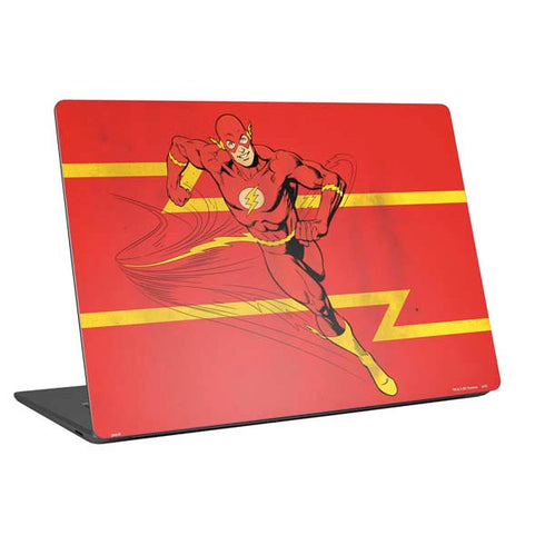 DC Comics The Flash Classic Art Running Pose Universal Laptop 16.6in (13.4 x 9.7in) Skin