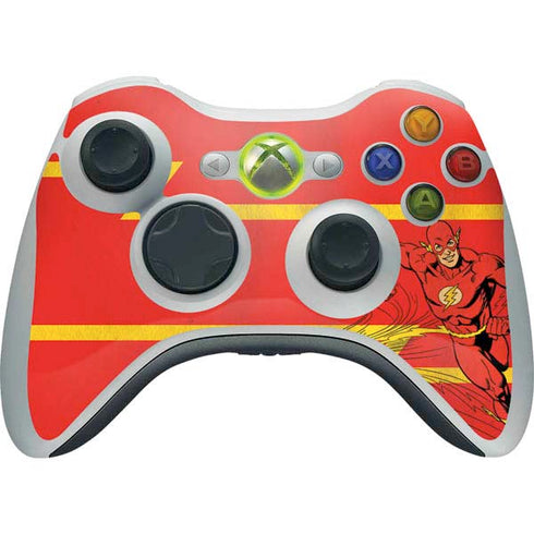 DC Comics The Flash Classic Art Running Pose Xbox 360 Wireless Controller Skin