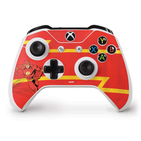DC Comics The Flash Classic Art Running Pose Xbox One S Controller Skin