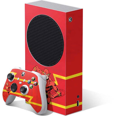 DC Comics The Flash Classic Art Running Pose Xbox Series S Bundle Skin