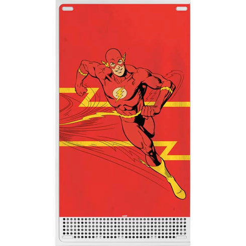 DC Comics The Flash Classic Art Running Pose Xbox Series S Console Skin