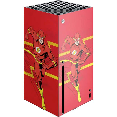 DC Comics The Flash Classic Art Running Pose Xbox Series X Console Skin