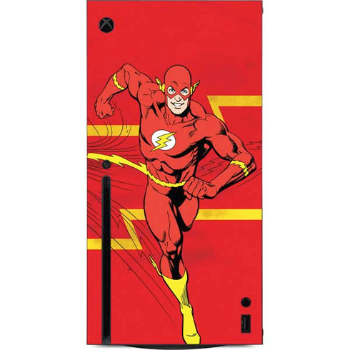 DC Comics The Flash Classic Art Running Pose Xbox Series X Console Skin