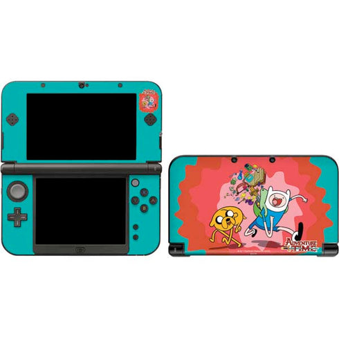 Adult Swim Adventure Time Jake and Finn 3DS XL 2015 Skin