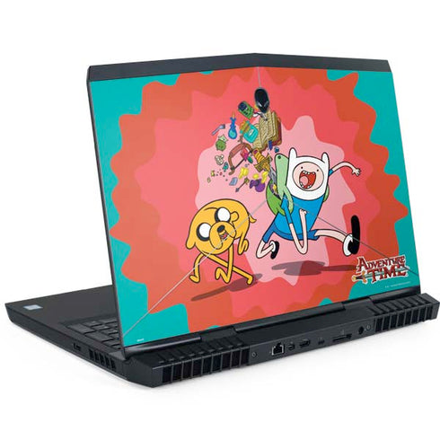 Adult Swim Adventure Time Jake and Finn Dell Alienware Skin