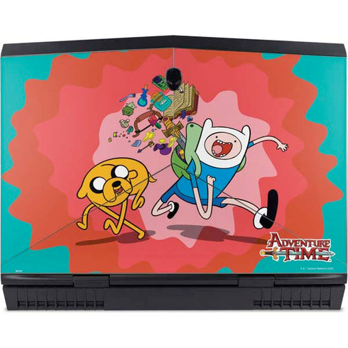 Adult Swim Adventure Time Jake and Finn Dell Alienware Skin