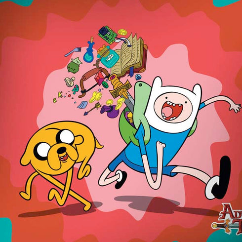 Adult Swim Adventure Time Jake and Finn Dell Alienware Skin