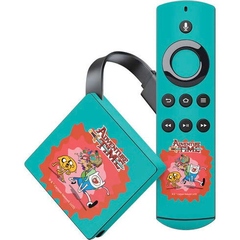 Adult Swim Adventure Time Jake and Finn Amazon Fire TV Skin