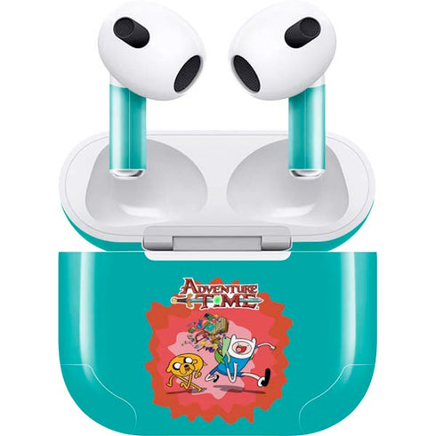 Adult Swim Adventure Time Jake and Finn Apple AirPods (3rd Gen 2021) Skin