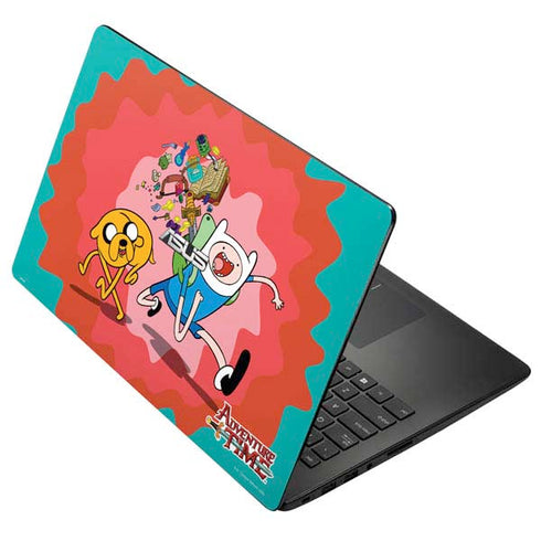 Adult Swim Adventure Time Jake and Finn Asus X502CA 15.6 Skin