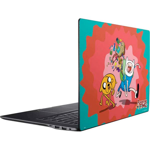 Adult Swim Adventure Time Jake and Finn Ativ Book 9 (15.6in 2014) Skin