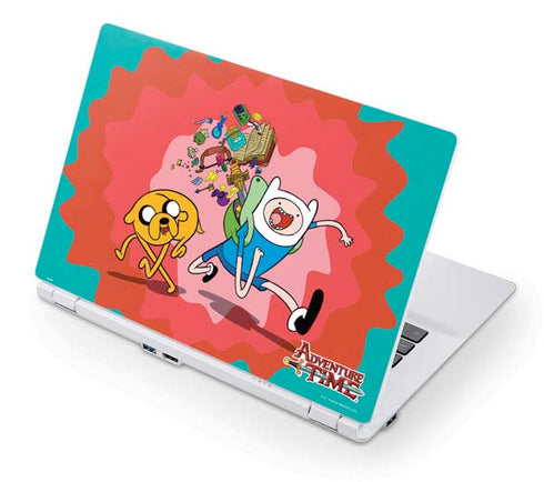 Adult Swim Adventure Time Jake and Finn Acer Chromebook Skin