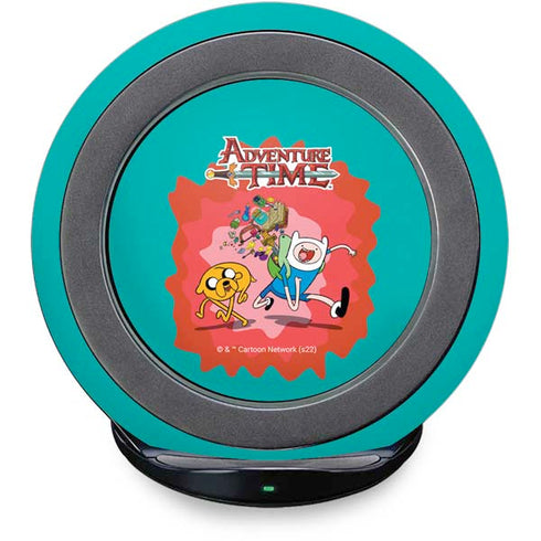Adult Swim Adventure Time Jake and Finn Fast Charge Wireless Charging Stand Skin