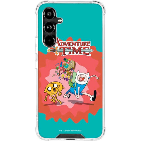 Adult Swim Adventure Time Jake and Finn Galaxy A54 5G Clear Case