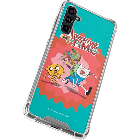 Adult Swim Adventure Time Jake and Finn Galaxy A54 5G Clear Case