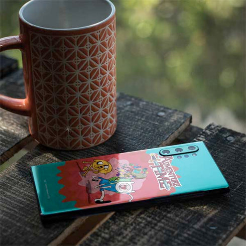 Adult Swim Adventure Time Jake and Finn Galaxy Note 10 Plus Skin