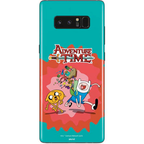 Adult Swim Adventure Time Jake and Finn Galaxy Note 8 Skin
