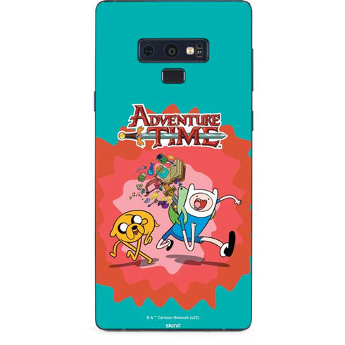 Adult Swim Adventure Time Jake and Finn Galaxy Note 9 Skin