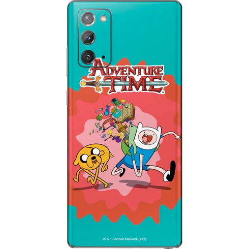 Adult Swim Adventure Time Jake and Finn Galaxy Note20 5G Skin