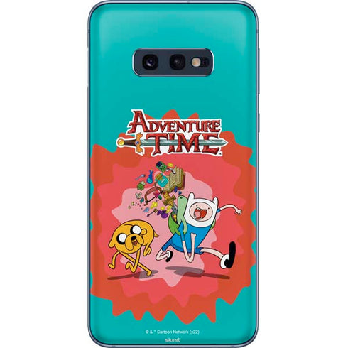 Adult Swim Adventure Time Jake and Finn Galaxy S10e Skin
